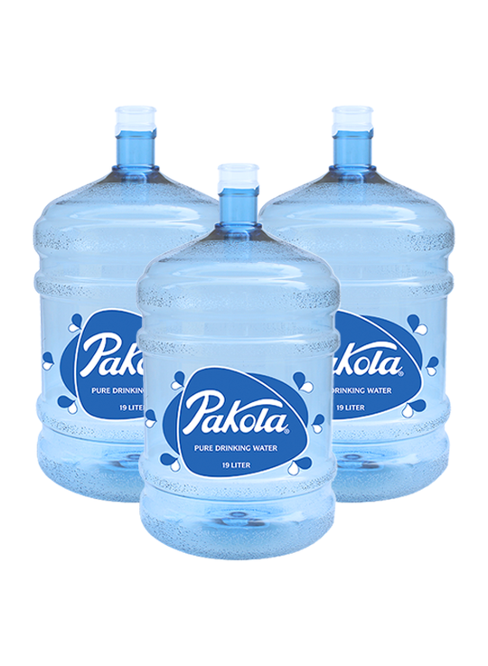 Pakola Water 19L - 03 Bottles